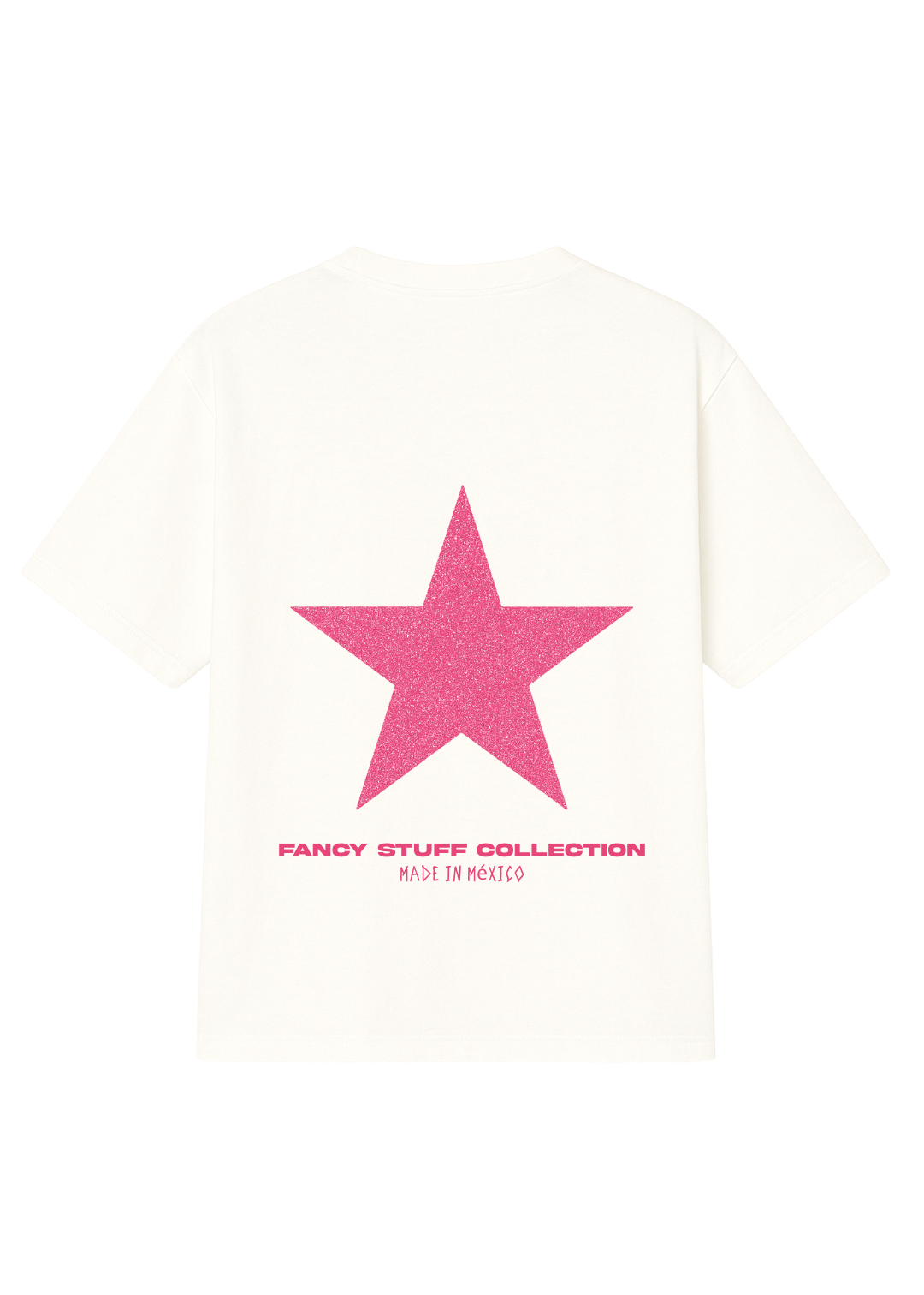 Pink Star Oversized T-Shirt