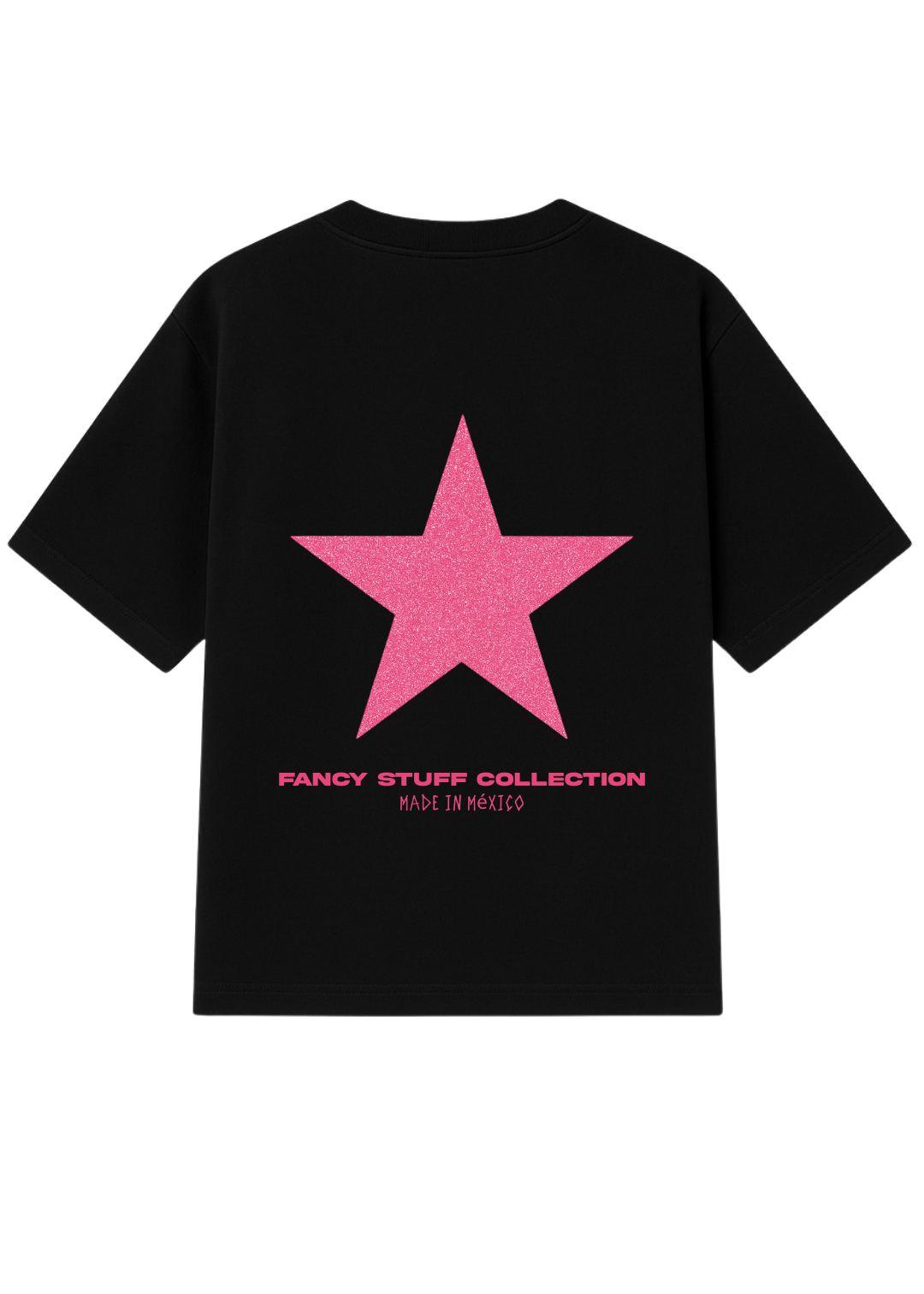 Pink Star Oversized T-Shirt