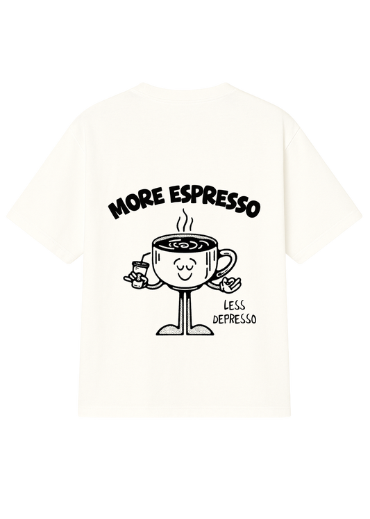More Espresso oversized T-shirt