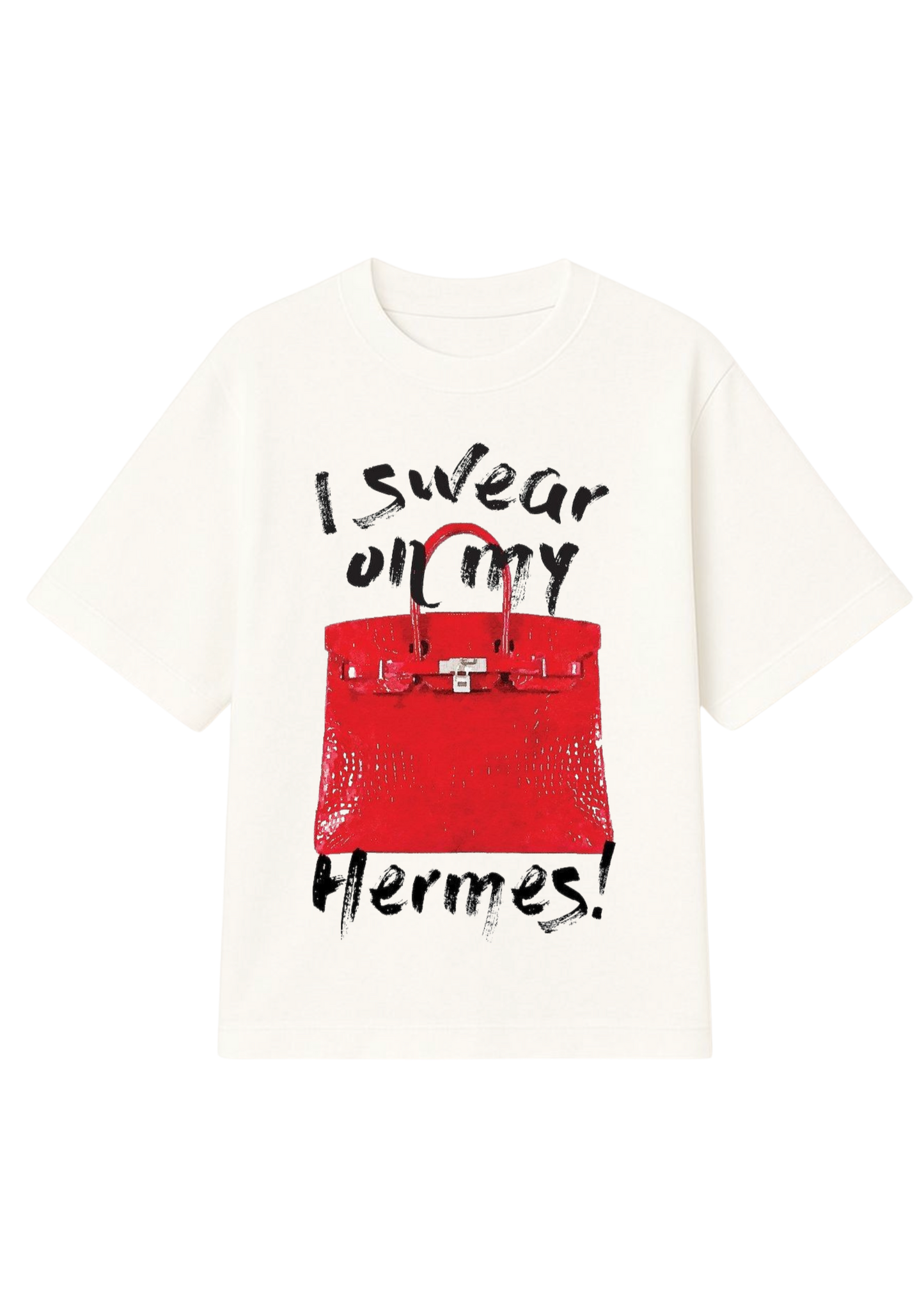 I Swear On My Hermes oversized T-Shirt