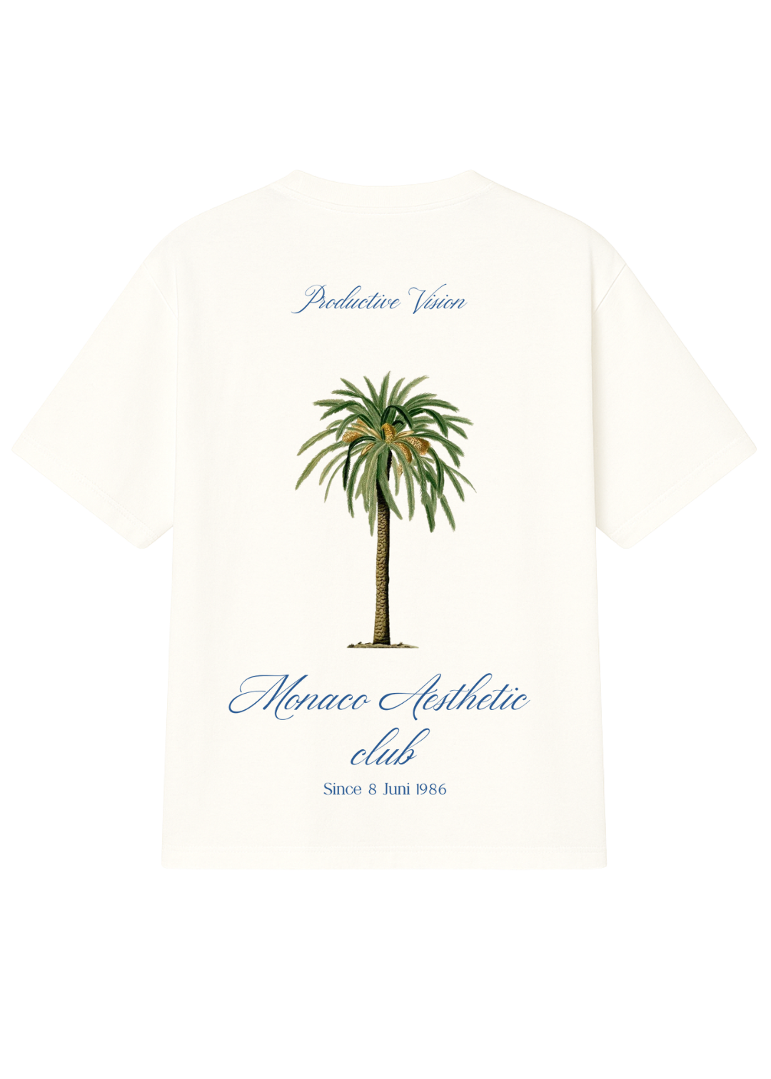 Monaco Aesthetic Club oversized T-shirt