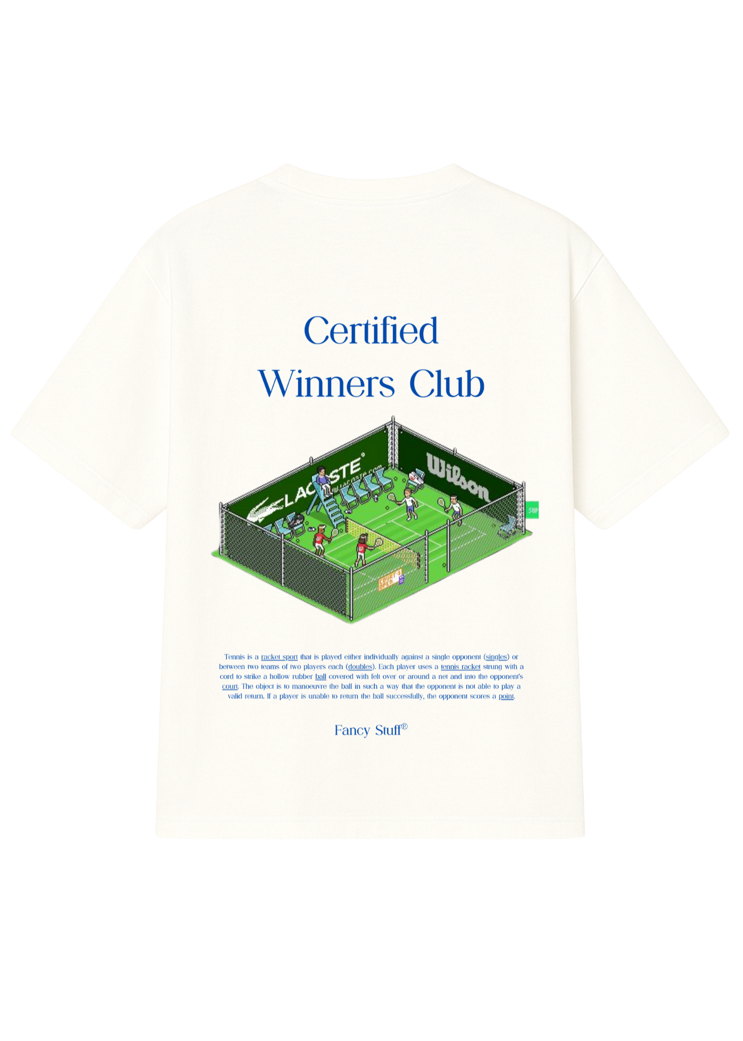 Certified Winners Club oversized T-shirt