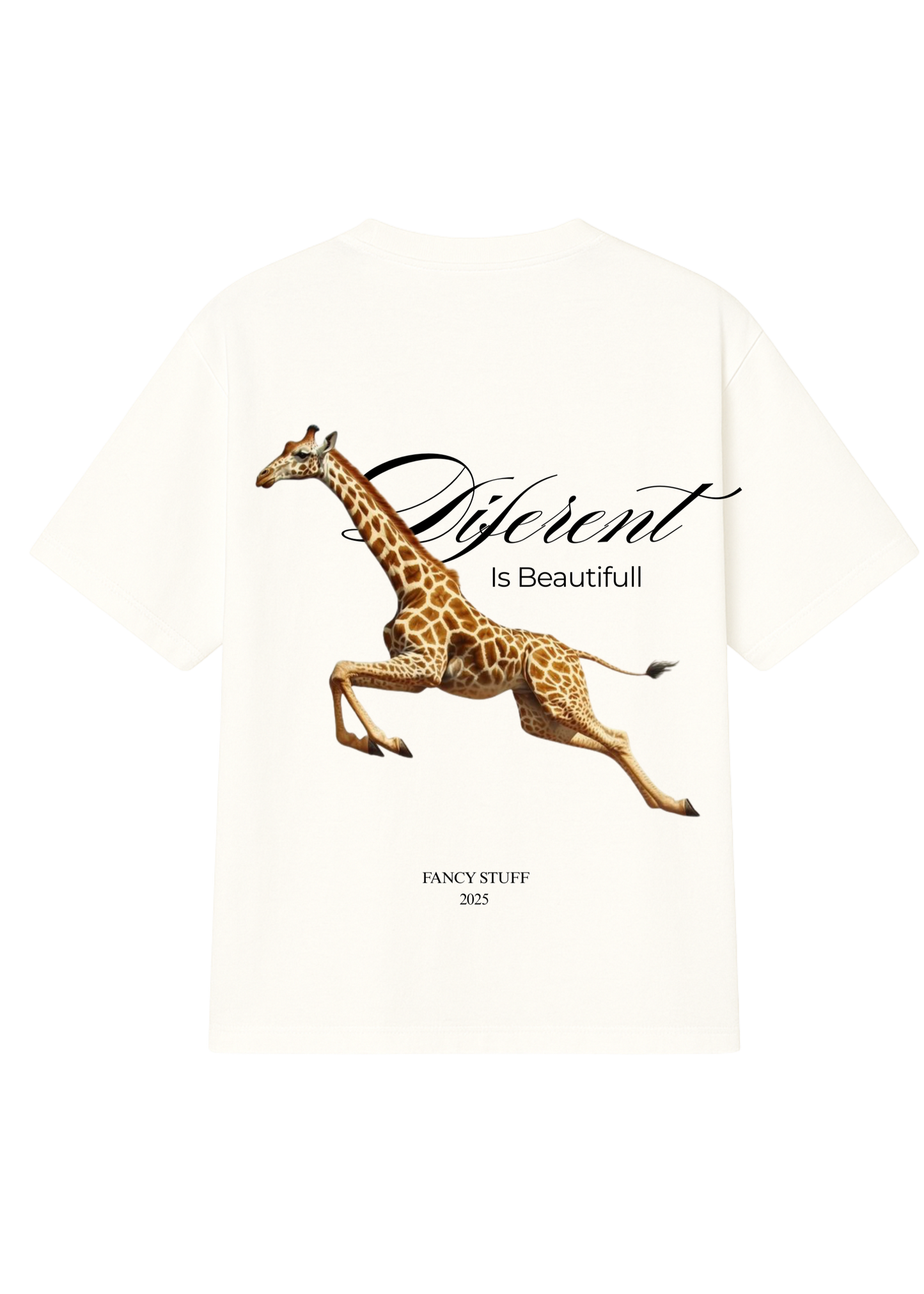 Diferent îs Beautiful Oversized T-Shirt