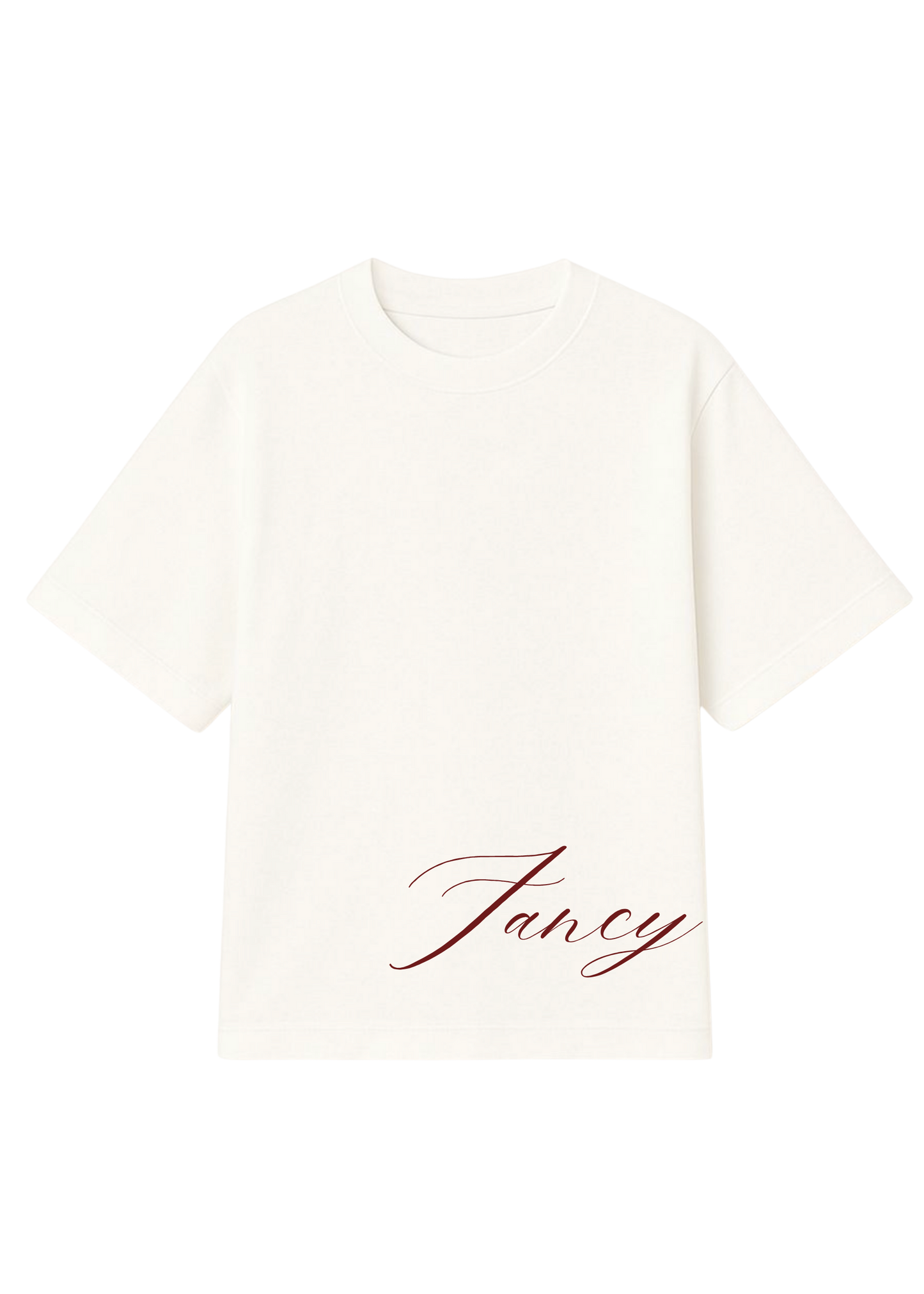 Fancy Red Oversized T-shirt