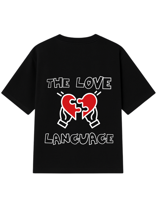 The Love Language oversized T-shirt