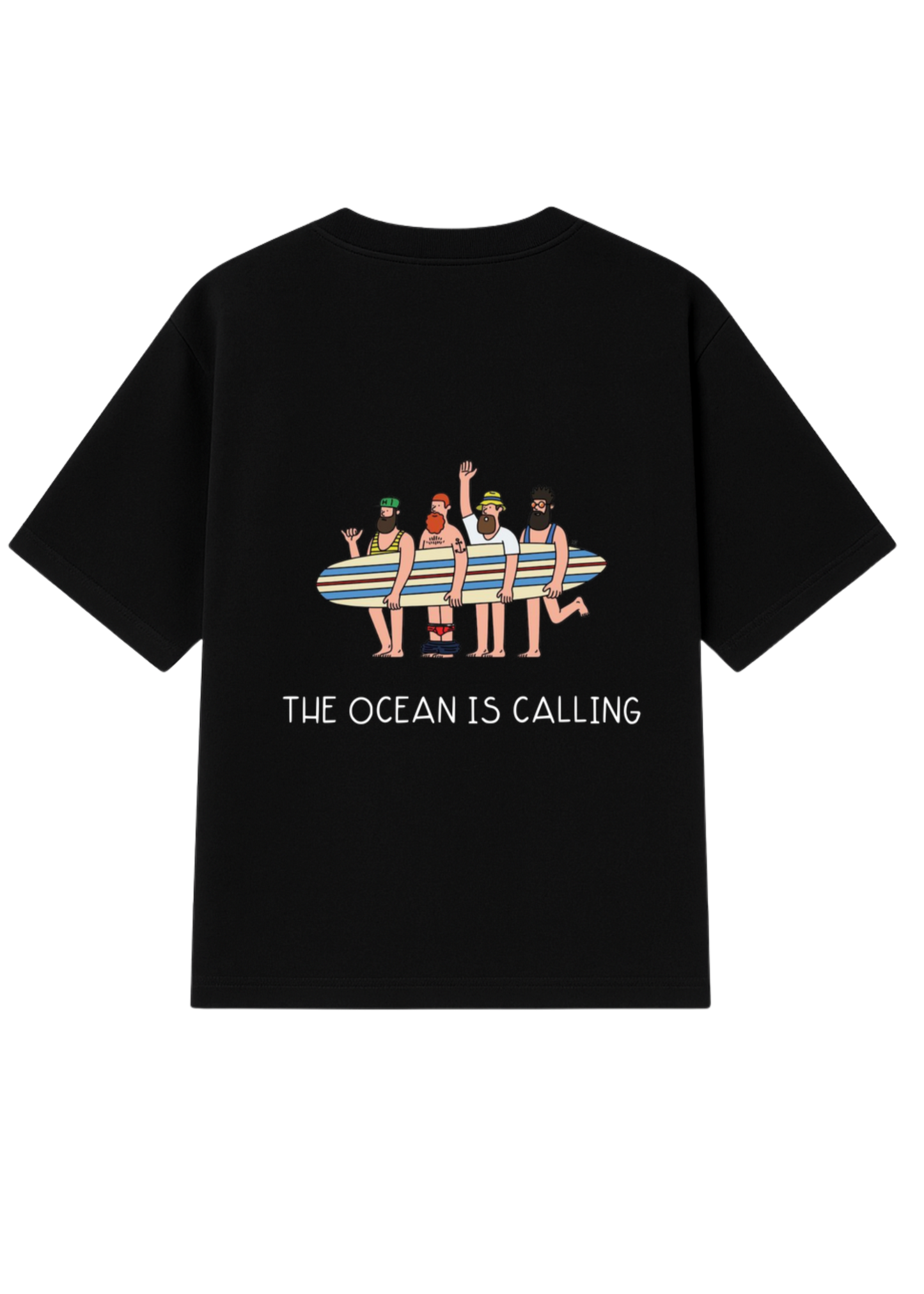 The Ocean Is Calling oversized T-shirt