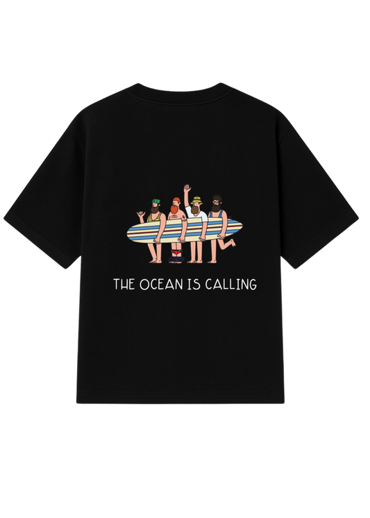 The Ocean Is Calling oversized T-shirt