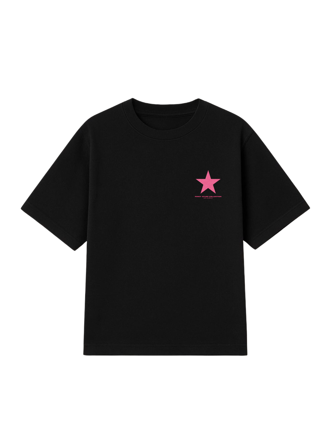 Pink Star Oversized T-Shirt