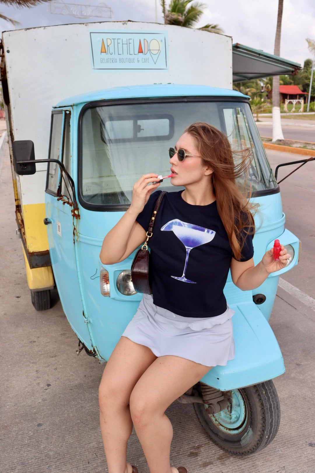 blue martini T-Shirt