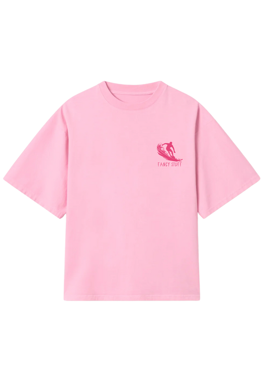 Surf pink t shirt