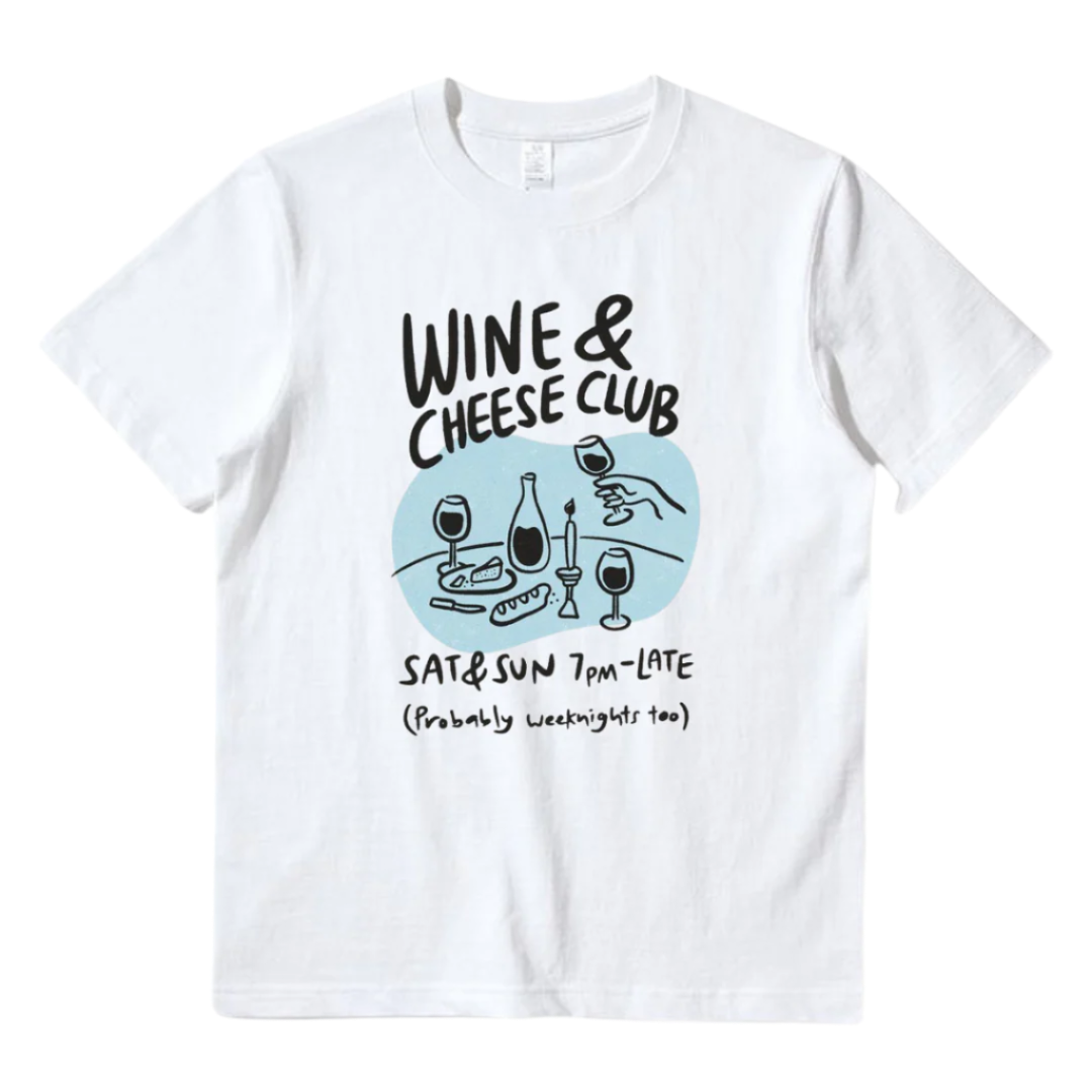 Wine & Cheese club T-Shirt