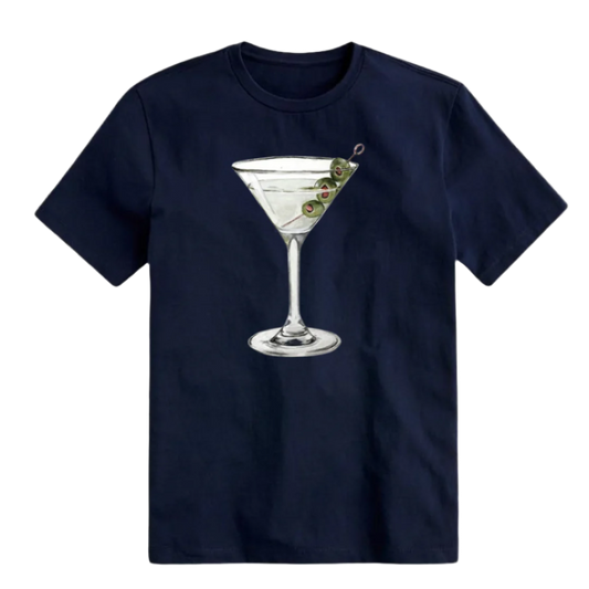 Martini blue T-Shirt